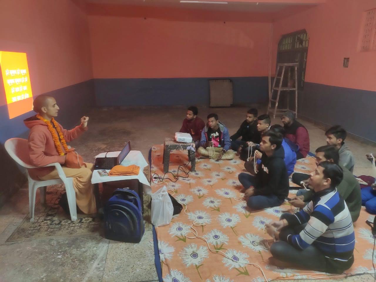 Youth preaching in Bareilly